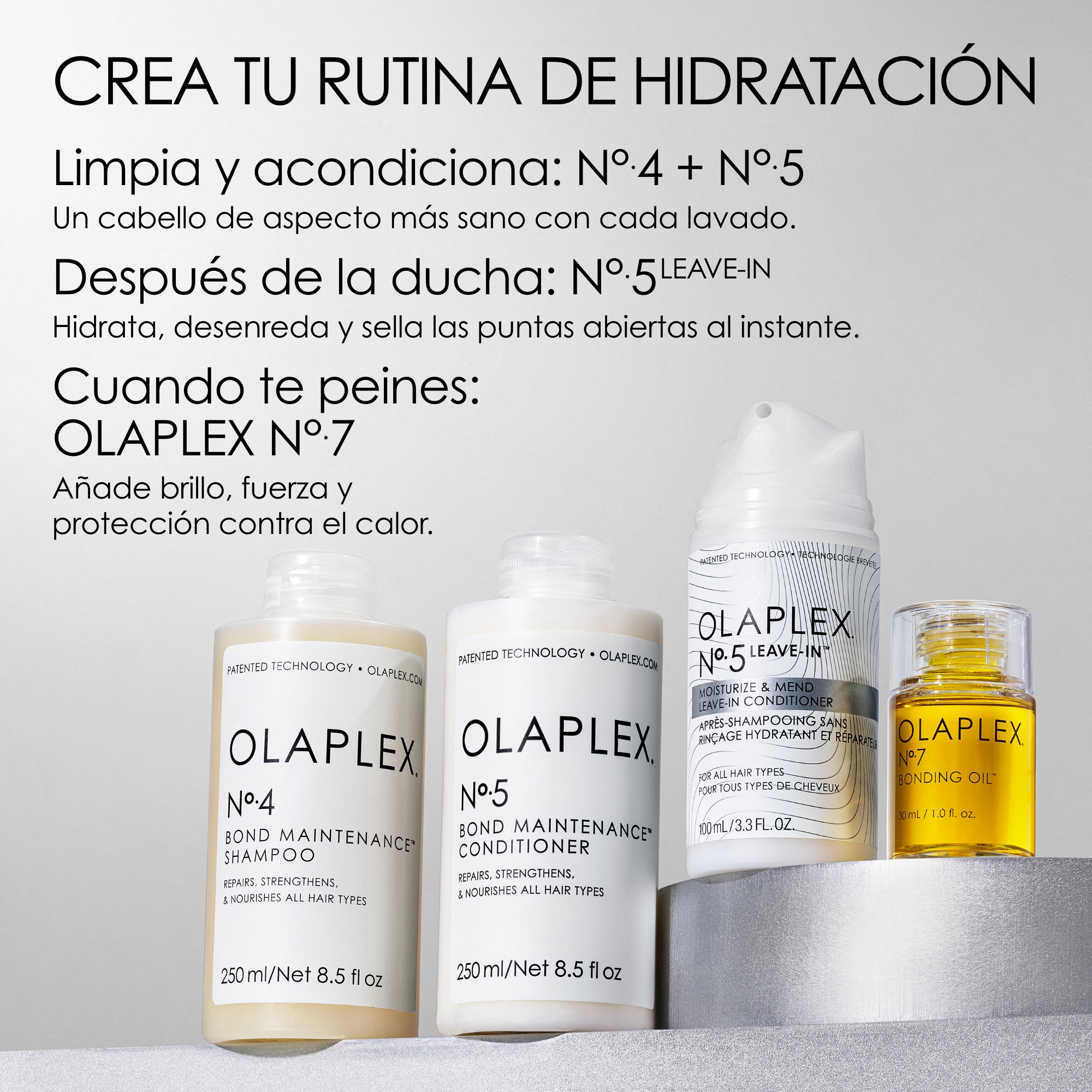N°.5LEAVE-IN™ MOISTURIZE & MEND LEAVE-IN CONDITIONER (ACONDICIONADOR HIDRATANTE SIN ENJUAGUE)